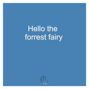 fun_Hello_the_forrest_fairy