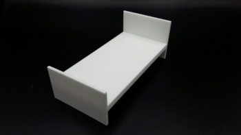 Modellbau-Bett
